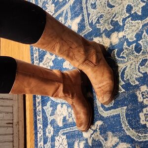 FRYE Campus Boots 14L in Dark Brown 9.5 Vintage, no box